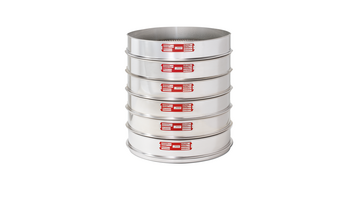 Sieve pan made of stainless steel 400 mm dia. Sieve pan made of stainless steel 400 mm dia.