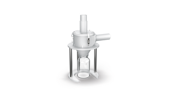 small volume Cyclone separator made of plastic, incl. 500 ml sample glass small volume Cyclone separator made of plastic, incl. 500 ml sample glass